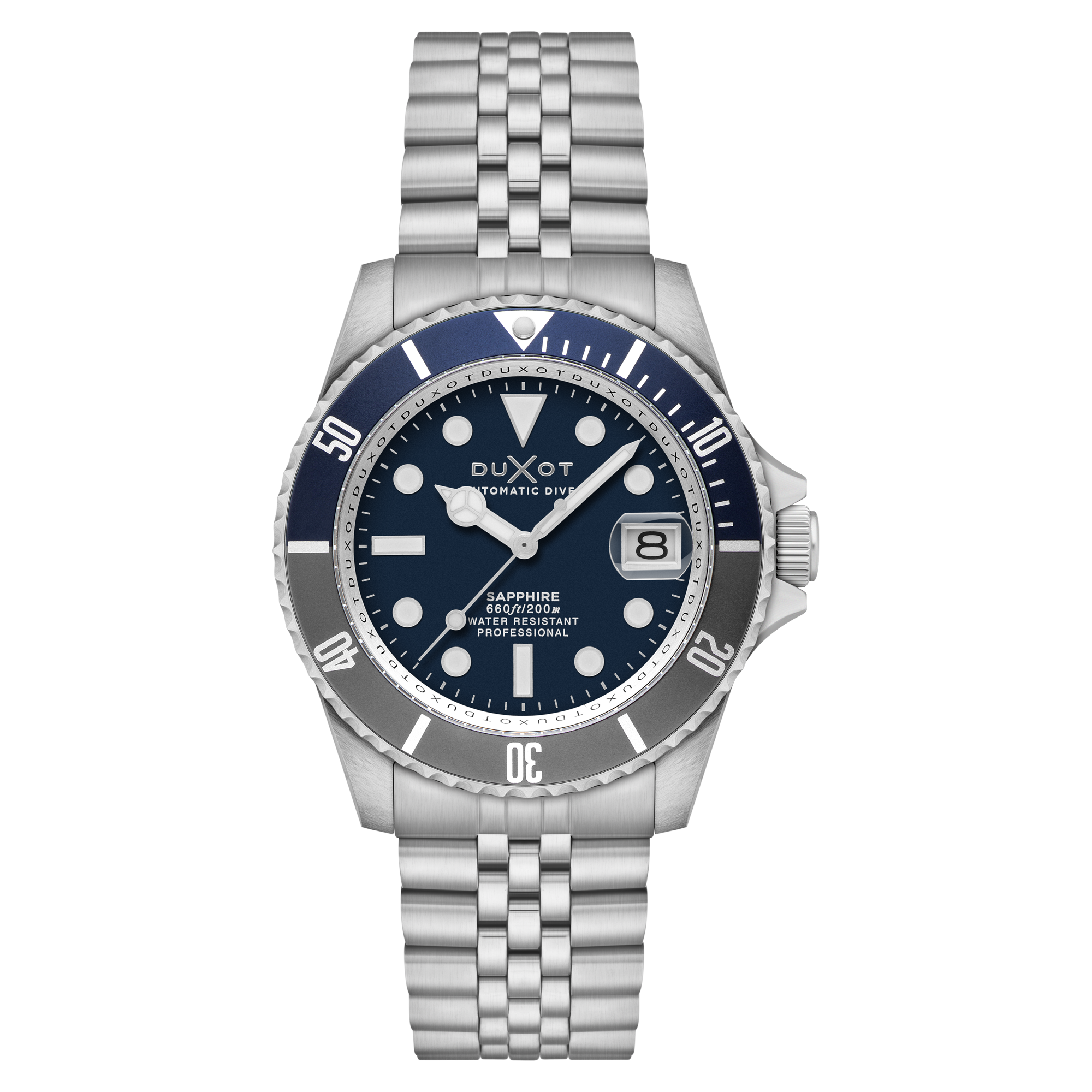 Azure Abyss | Atlantica Diver Automatic – Duxot Watches Azure Abyss | Atlantica Diver Automatic – Duxot Watches