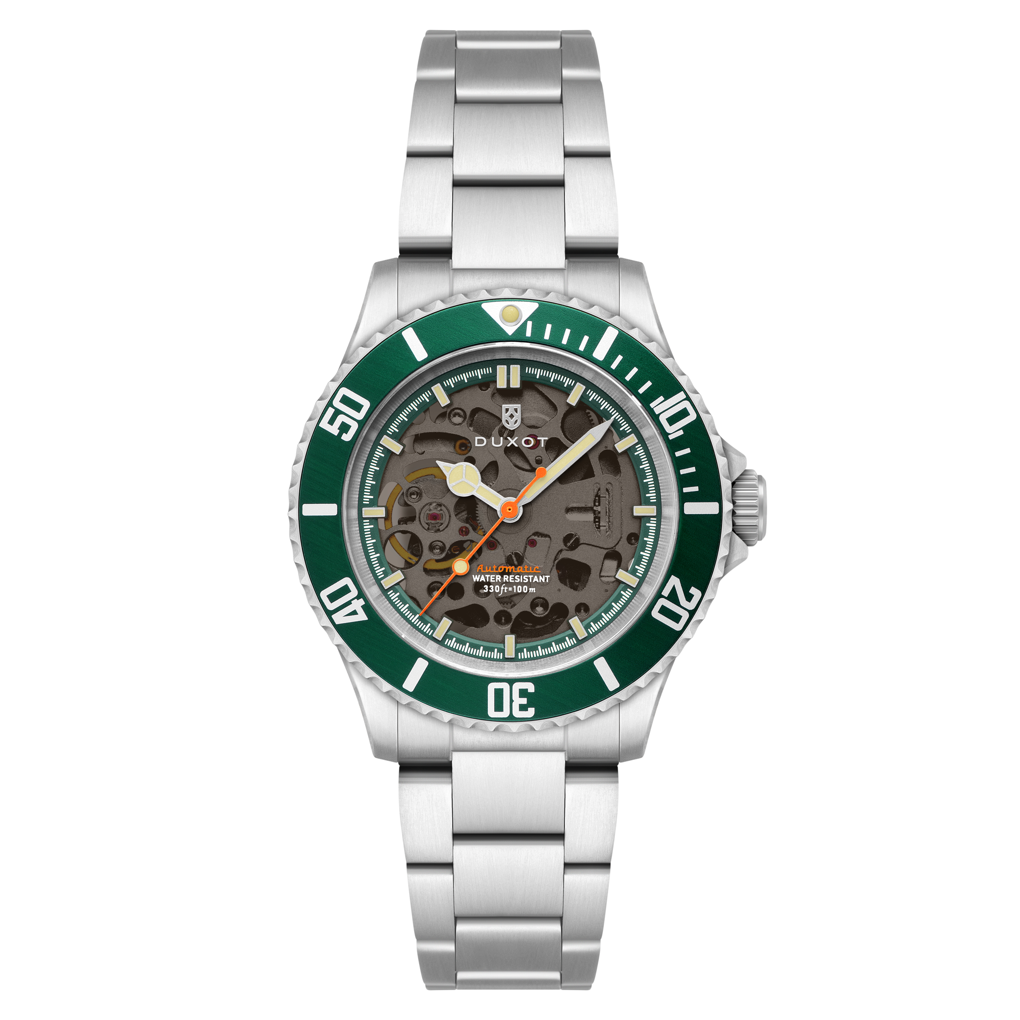 Poker Green | Atlantica Skeleton Diver Automatic – Duxot Watches Poker Green | Atlantica Skeleton Diver Automatic – Duxot Watches