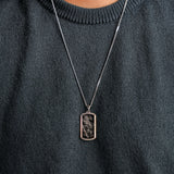 Slate Black Meteorite