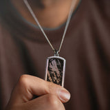 Slate Black Meteorite
