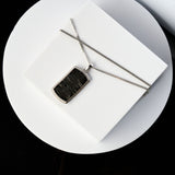 Slate Black Meteorite