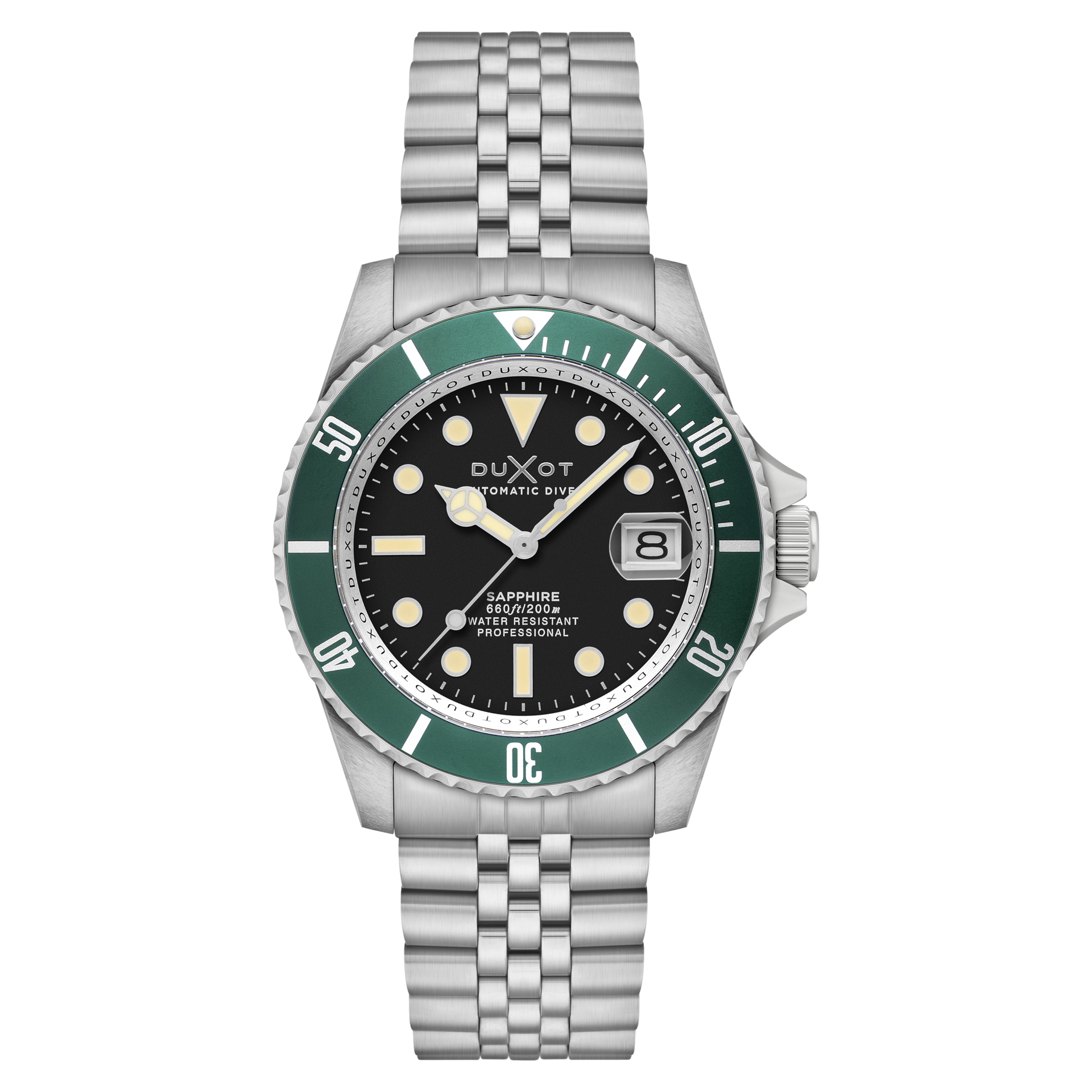 Soot Black | Atlantica Diver Automatic – Duxot Watches