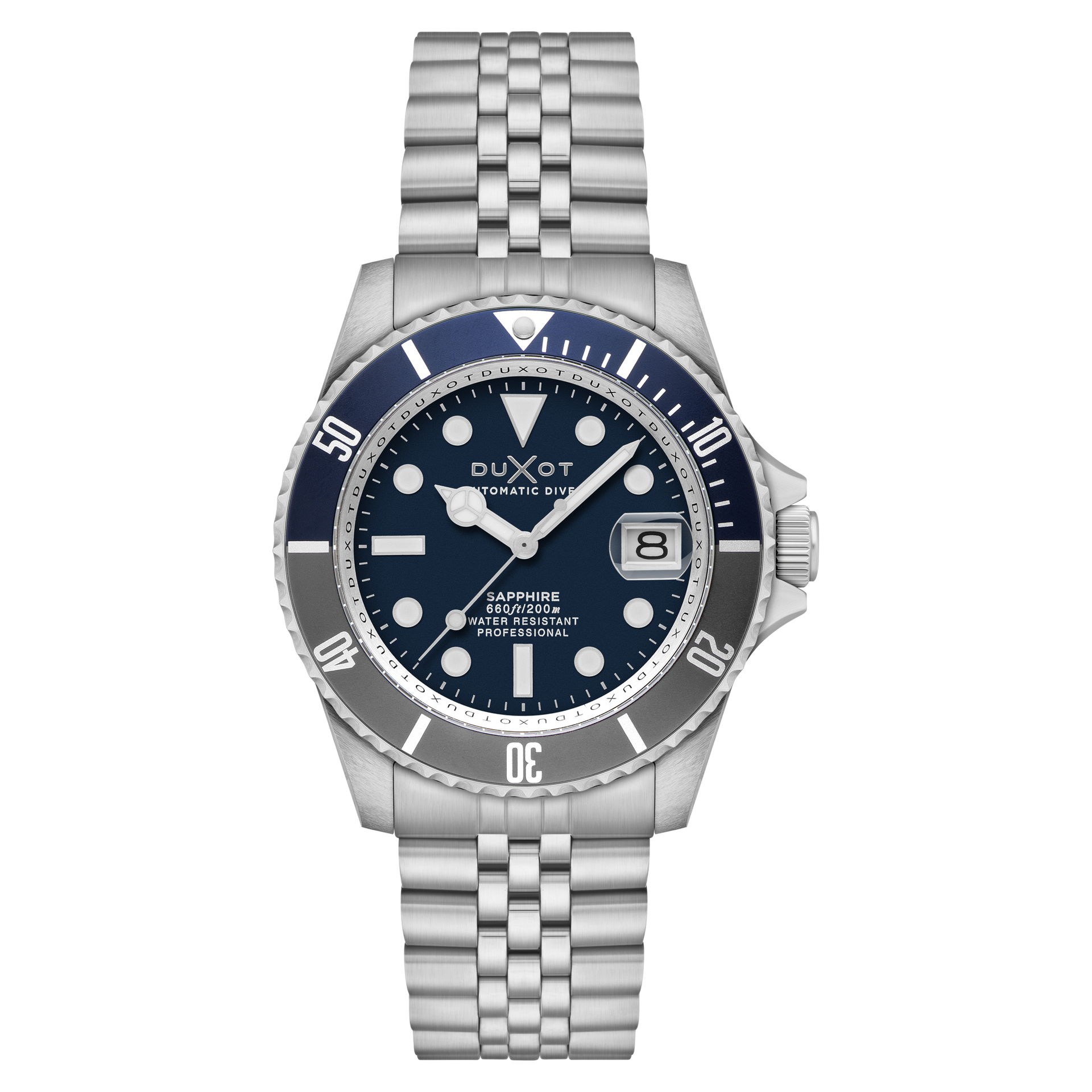 Azure Abyss | Atlantica Diver Automatic – Duxot Watches Azure Abyss | Atlantica Diver Automatic – Duxot Watches