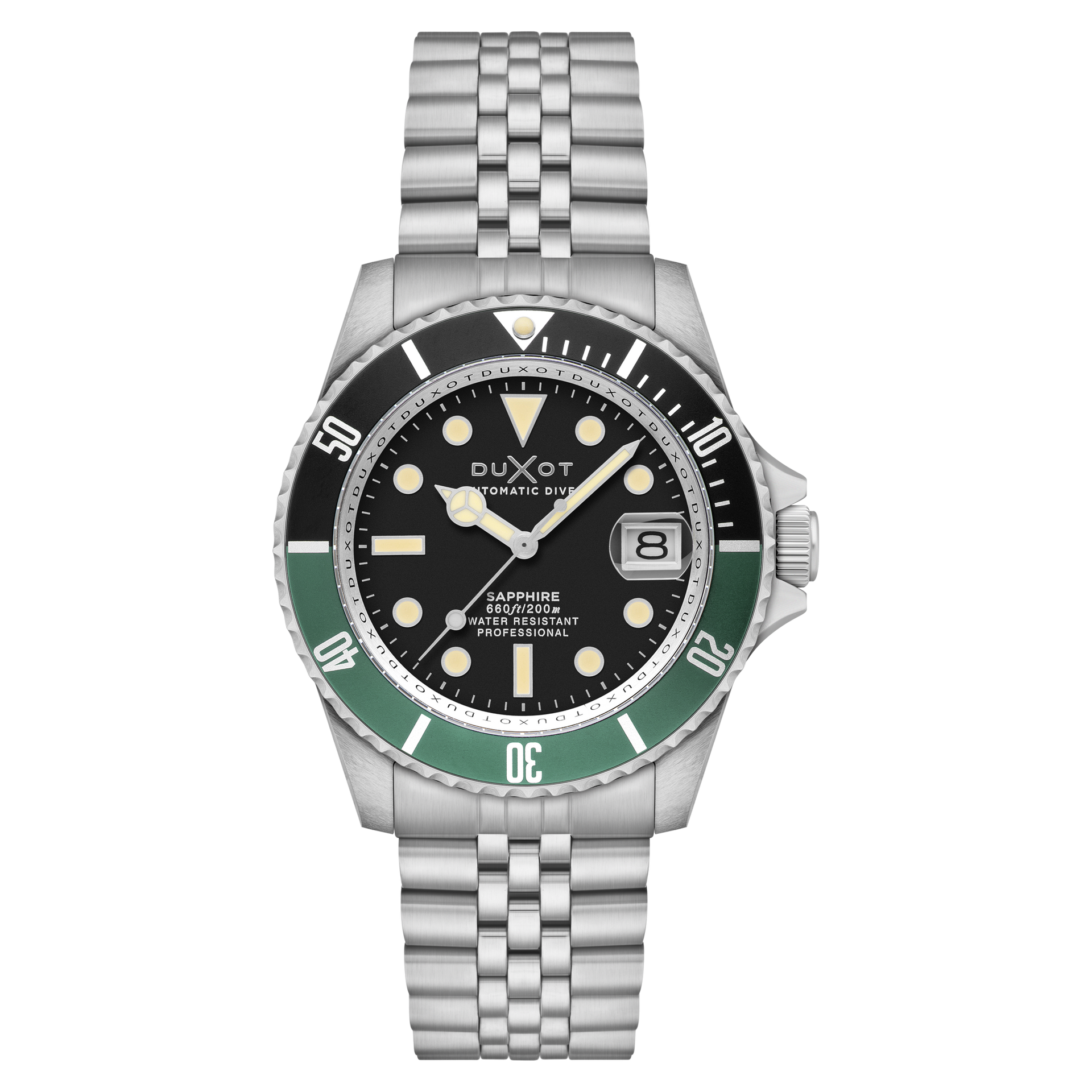 Pitch Black | Atlantica Diver Automatic – Duxot Watches