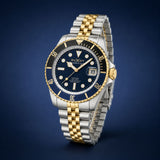 Two Tone Blue