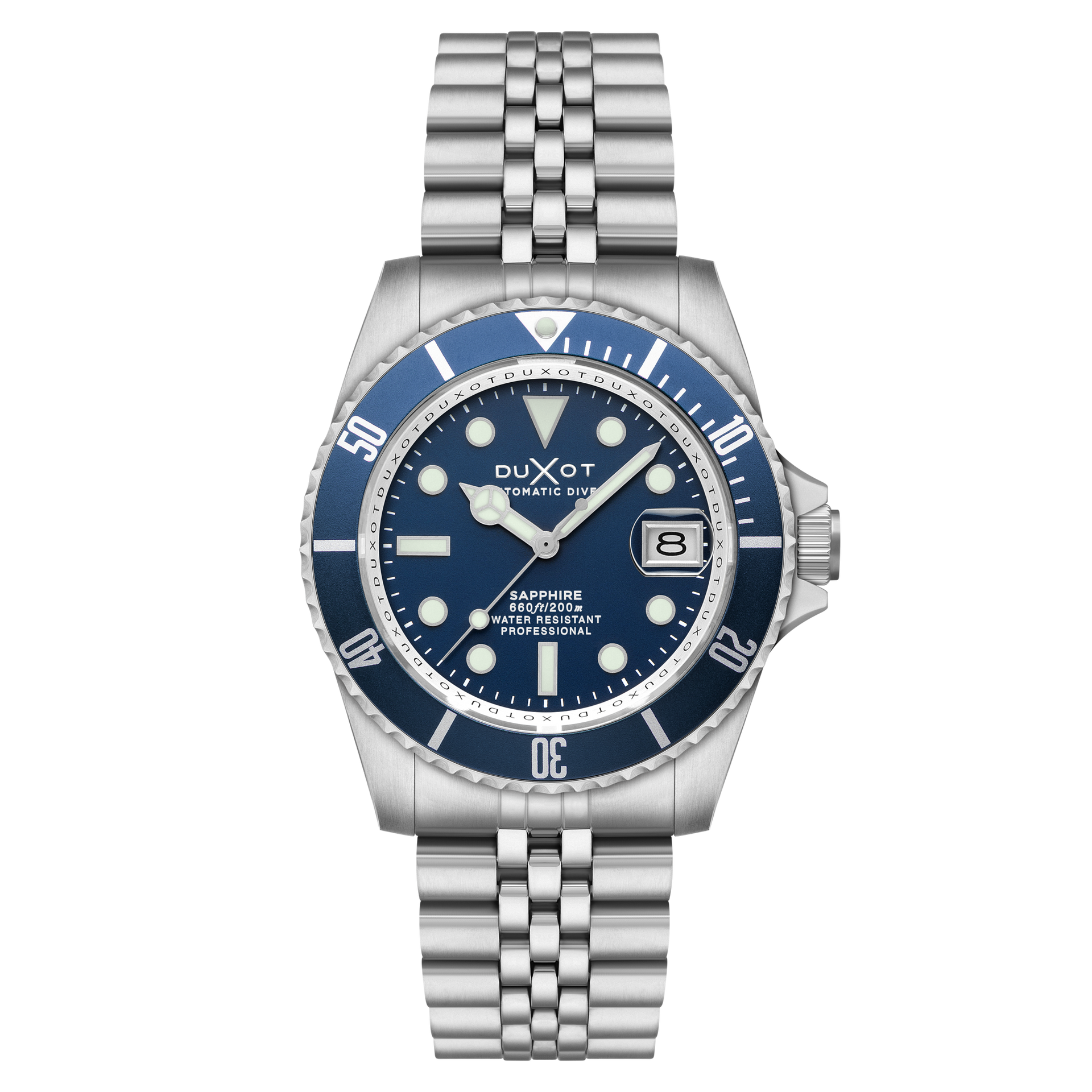 Saxe Blue | Atlantica Diver Automatic – Duxot Watches