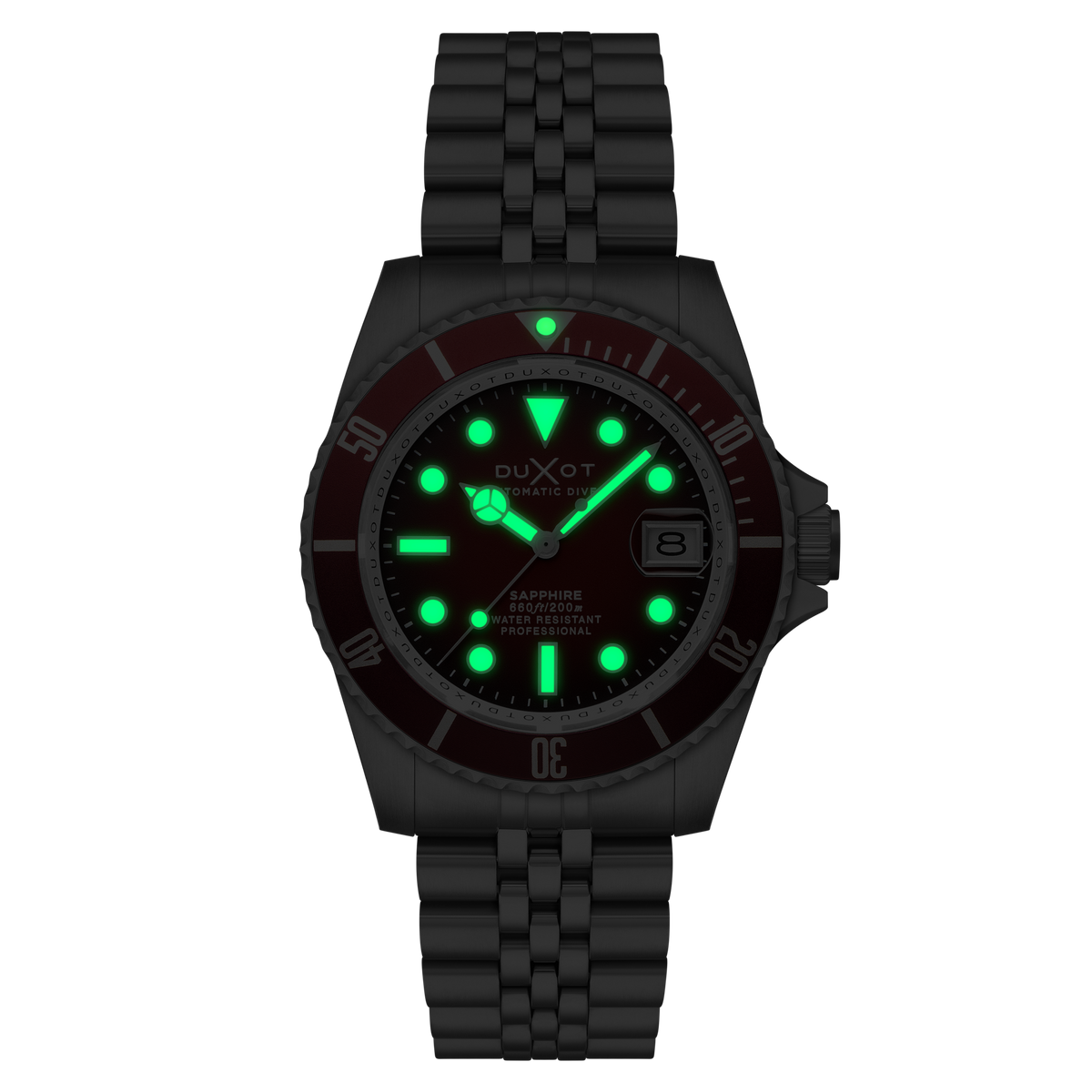 Merlot Red | Atlantica Diver Automatic – Duxot Watches