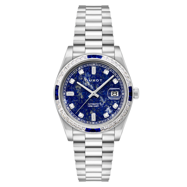 Blue Sandstone | Serenata Automatic Limited Edition – Duxot Watches