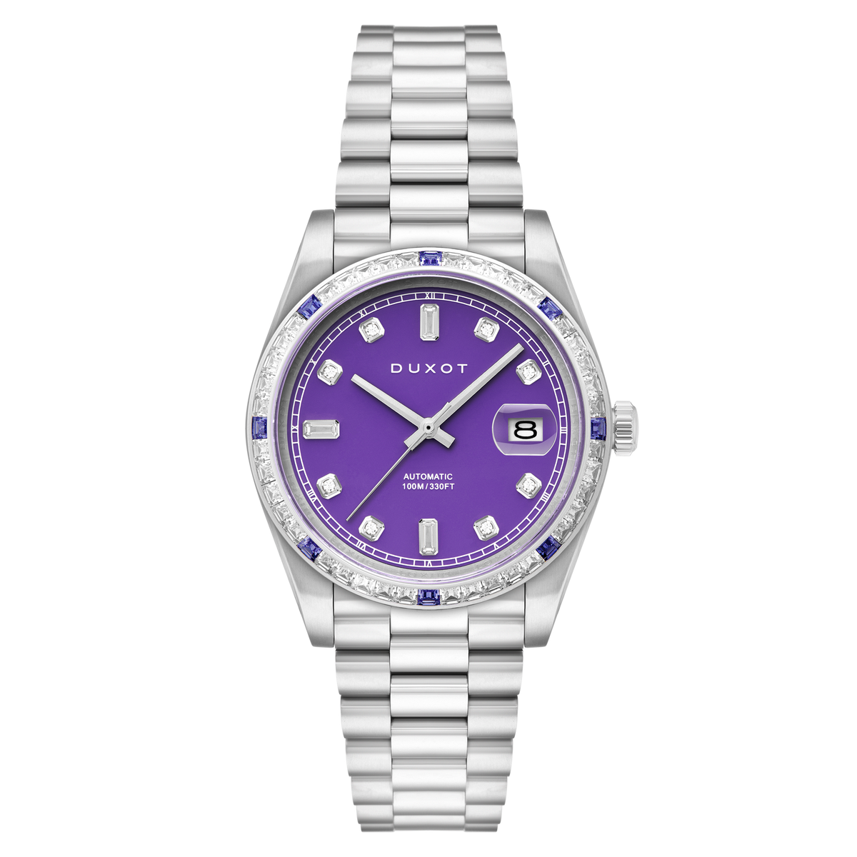 Purple Padova Watch with Crystal Accents GV2 Padova Gemstone - Gevril main image 3