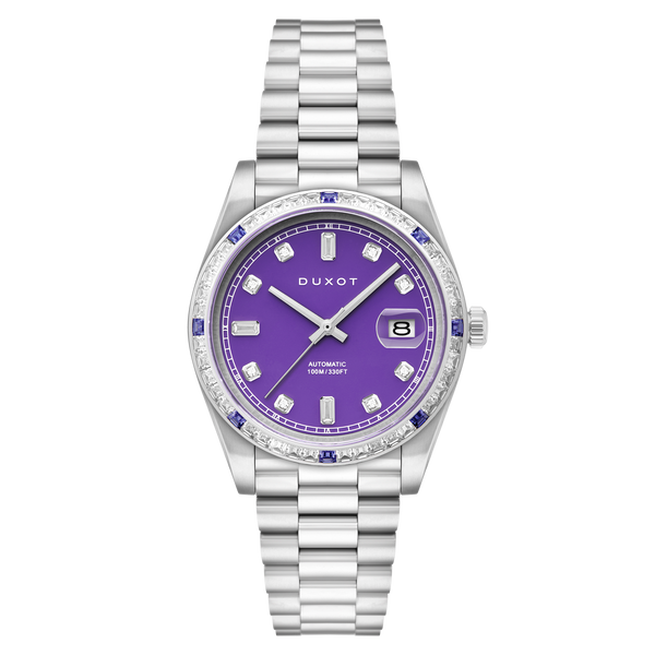 Purple Crystal | Serenata Automatic Limited Edition – Duxot Watches