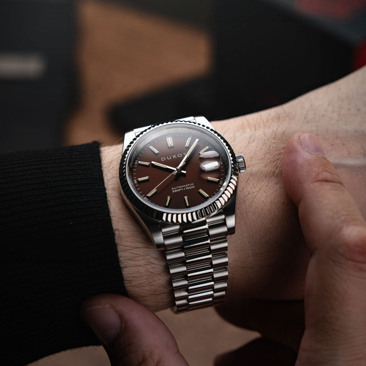 Coffee Brown | Marcel Automatic – Duxot Watches