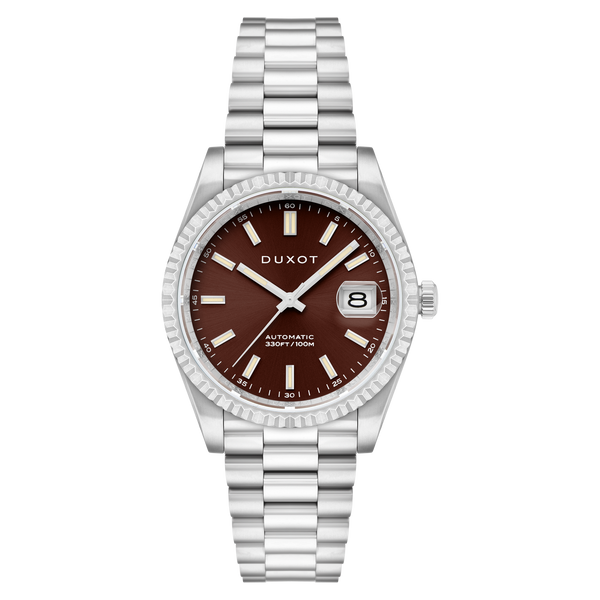 Coffee Brown | Marcel Automatic – Duxot Watches