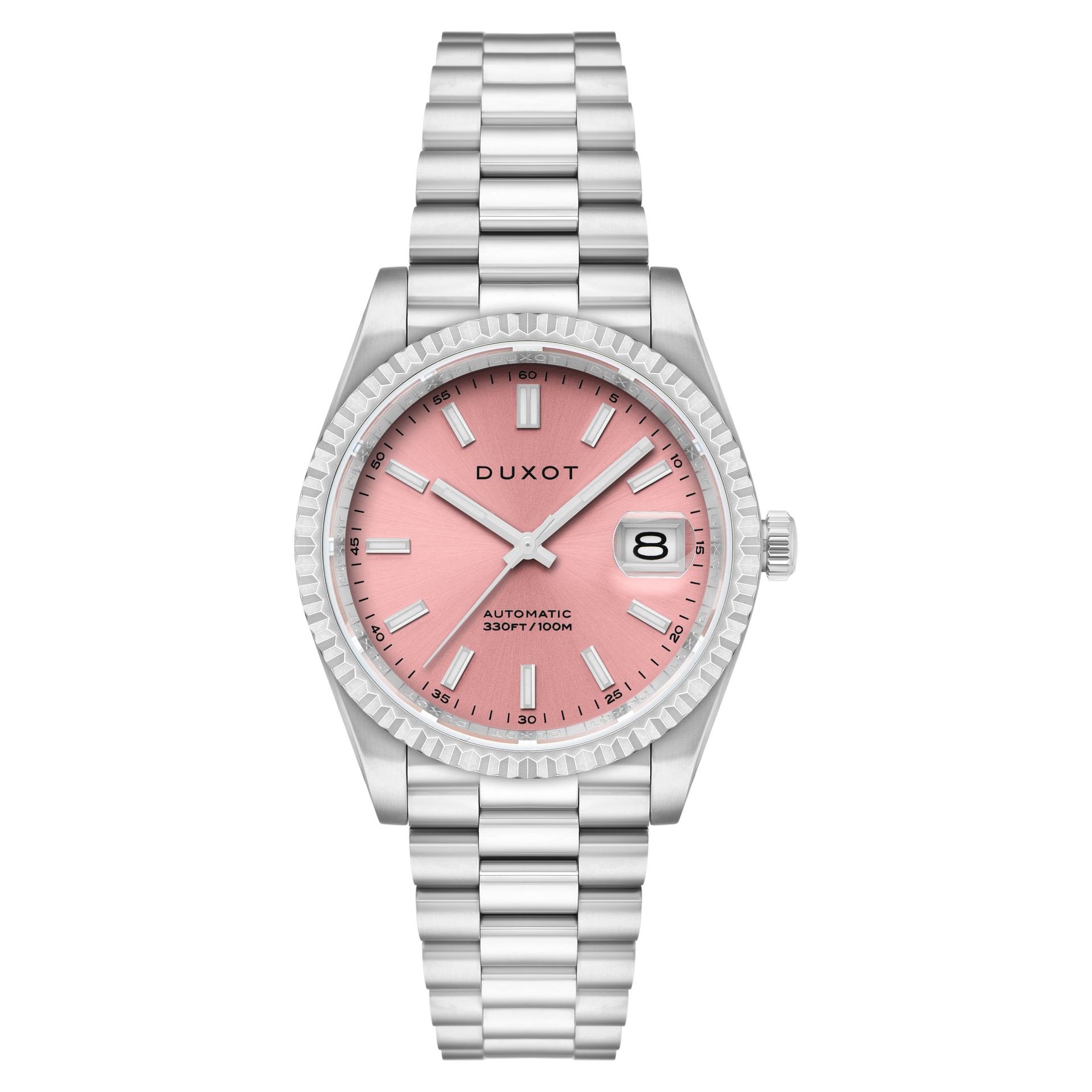 Steel Pink | Marcel Automatic – Duxot Watches