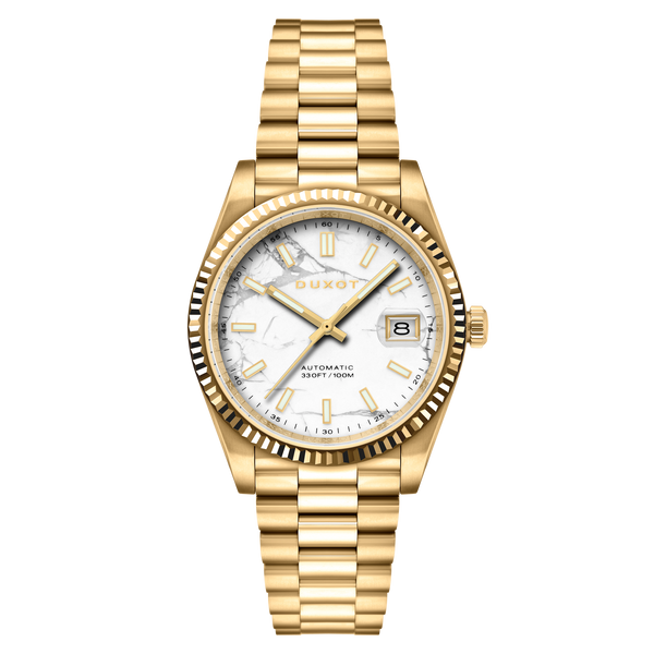 White Magnesite | Marcel Automatic Lapidary Limited Edition