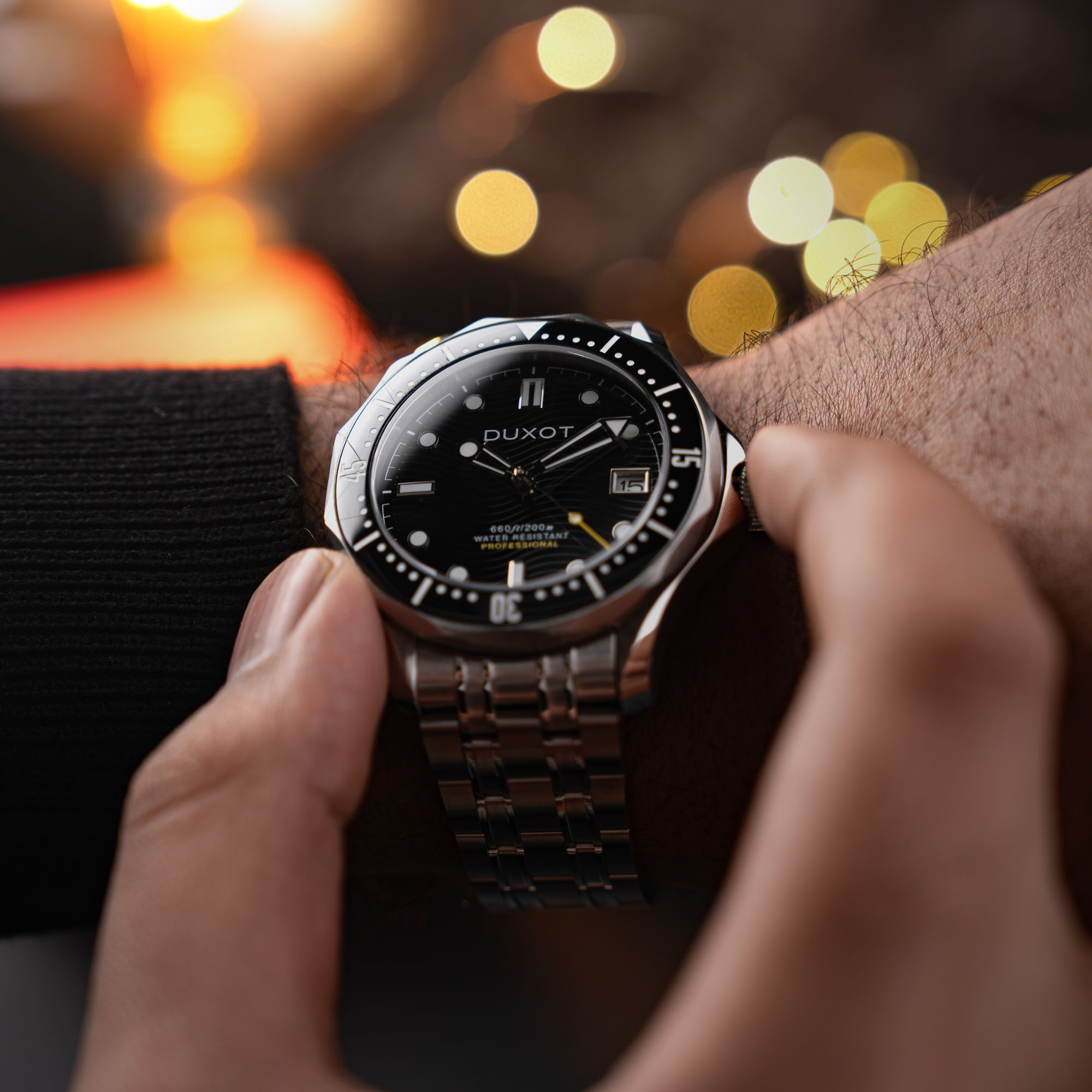 DUXOT Henri Diver orologio automatico da uomo 41 mm con | FindTheDeal DUXOT Henri Diver orologio automatico da uomo 41 mm con | FindTheDeal