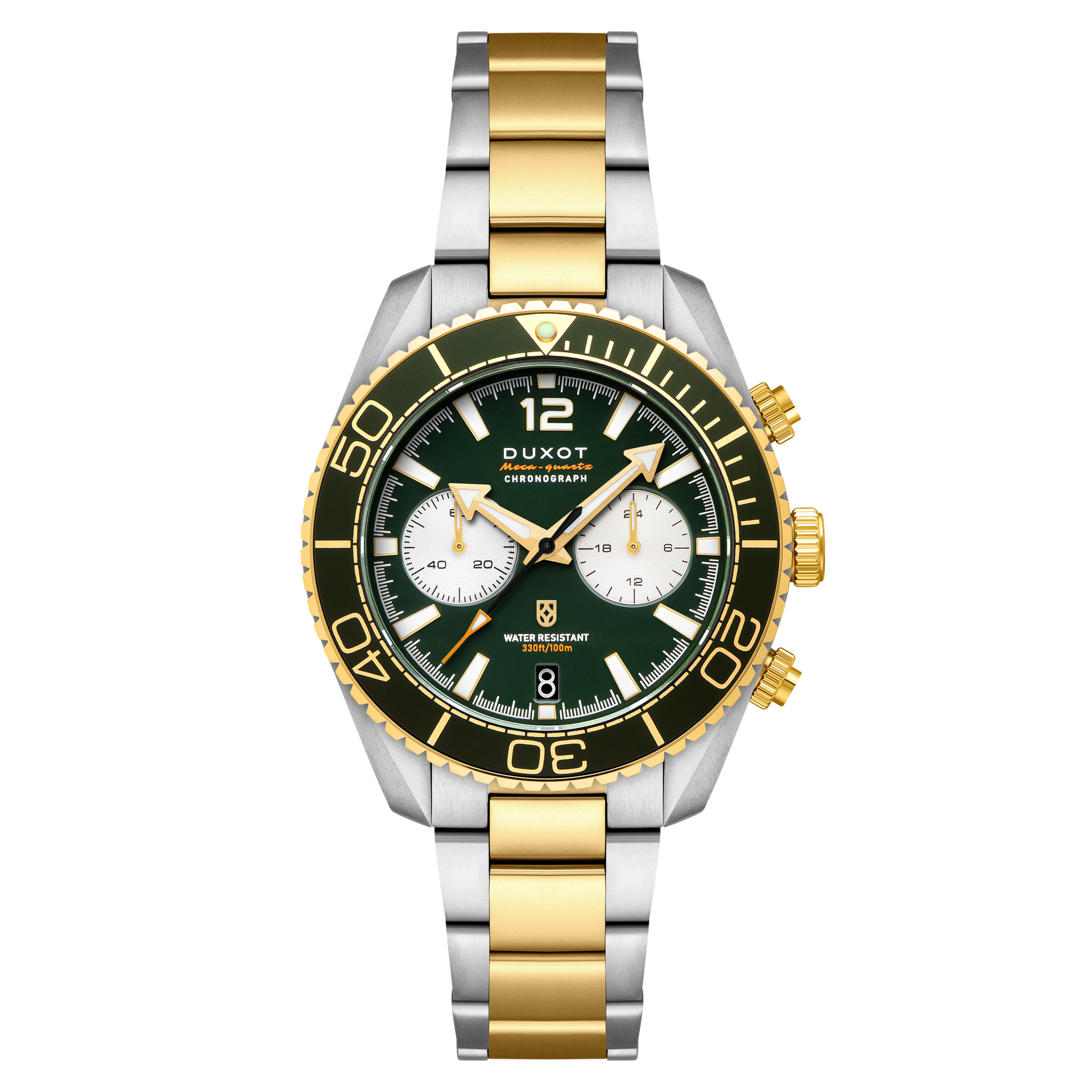 Green Gold | Tiburon Chronograph – Duxot Watches