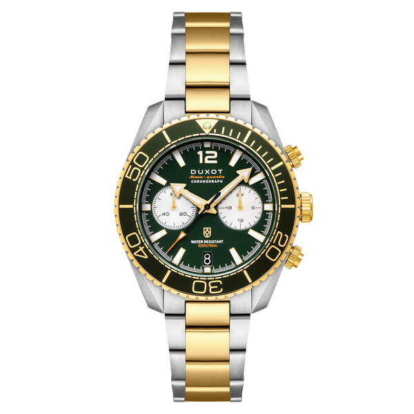 Green Gold | Tiburon Chronograph – Duxot Watches