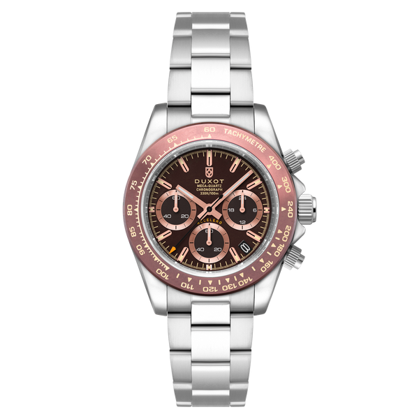 Chestnut Brown | Accelero Chronograph – Duxot Watches
