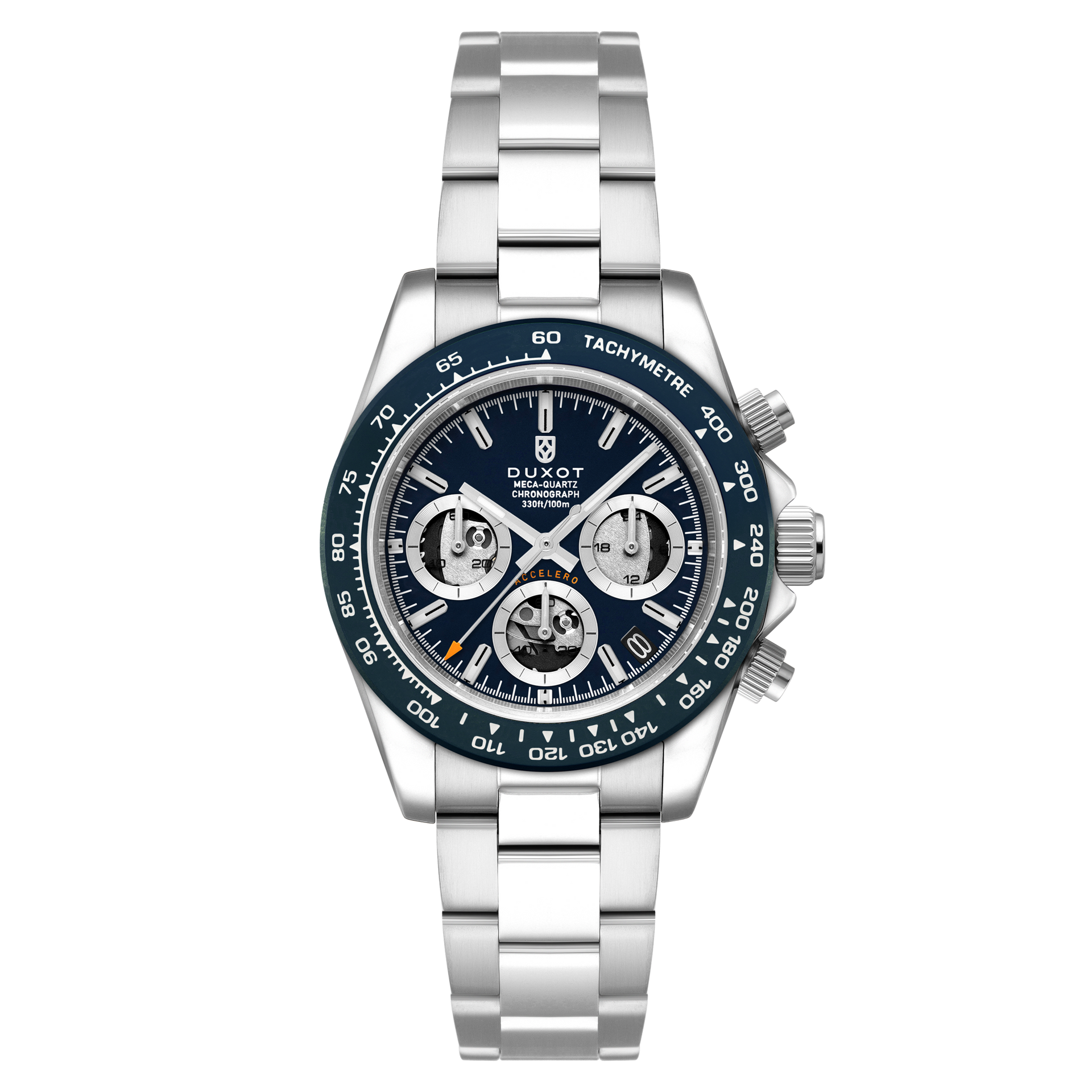 Oceanic Blue | Accelero Chronograph Compax Skeleton Edition