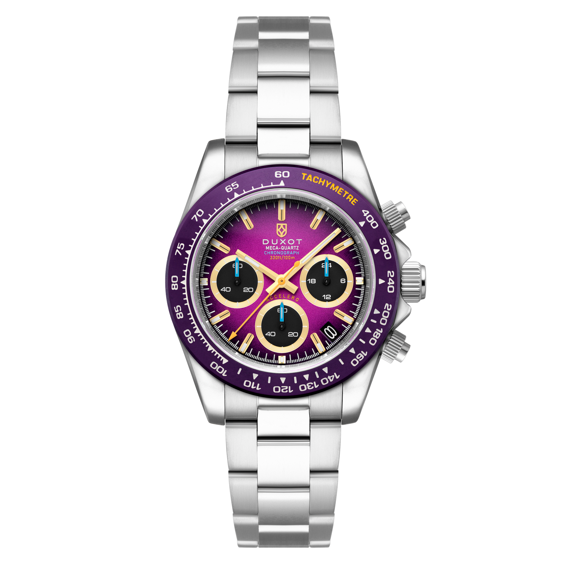 Amethyst Aura | Accelero Chronograph – Duxot Watches