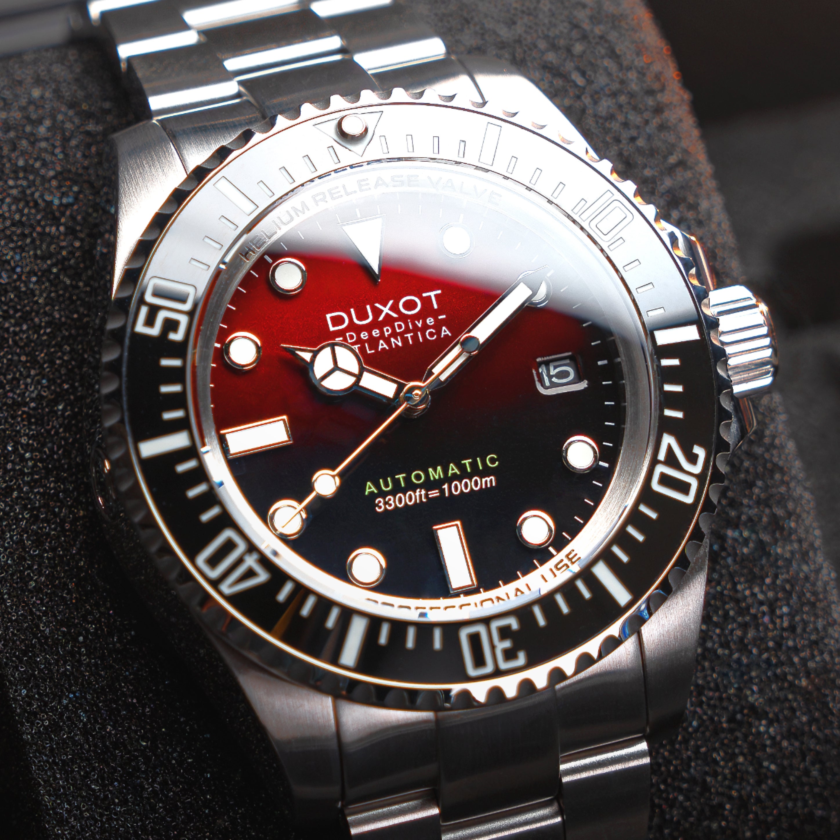 Scarlet Red | Atlantica Deep Dive Automatic Limited Edition
