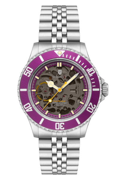 Sunset Purple | Atlantica Skeleton Diver Automatic – Duxot