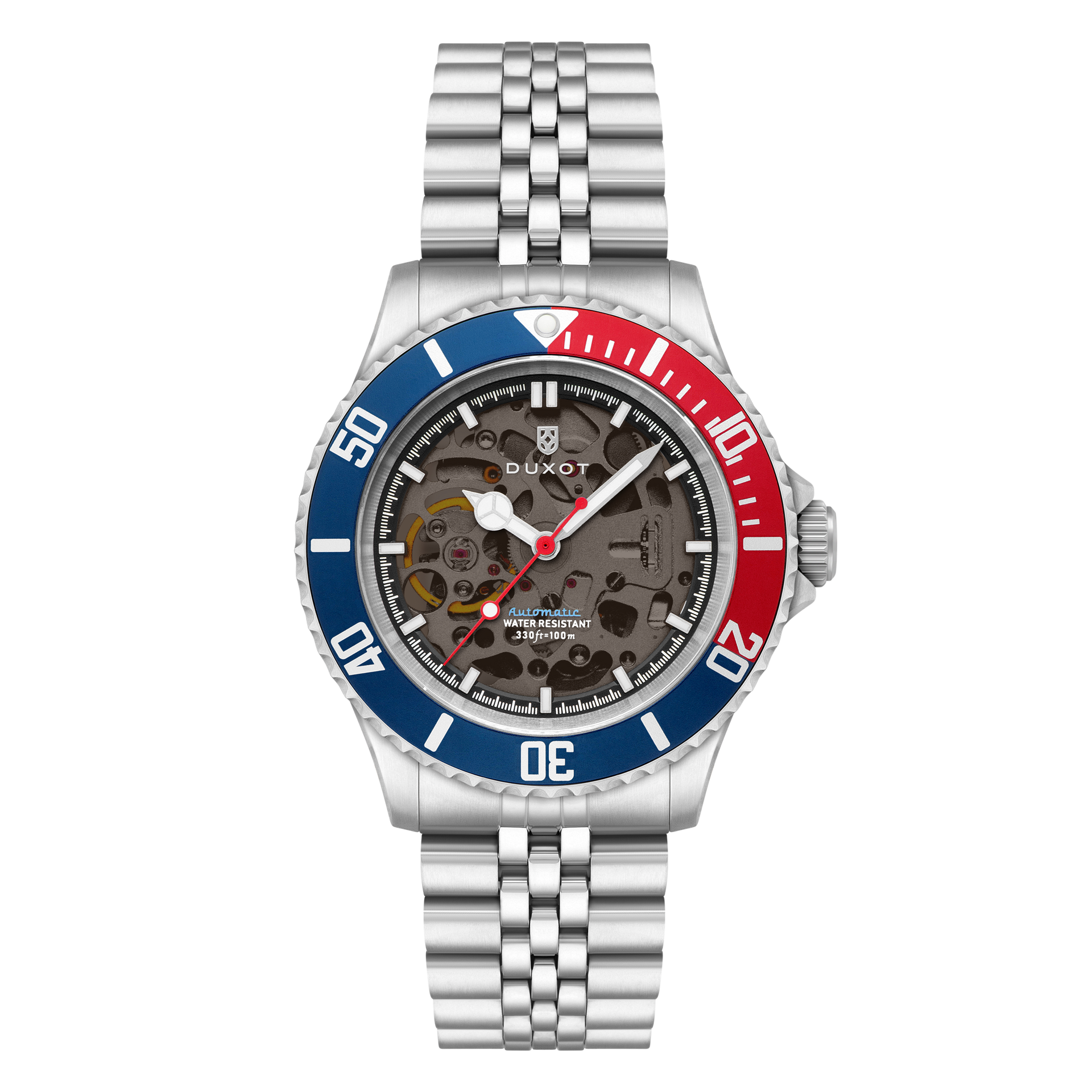Dive Blue | Atlantica Skeleton Diver Automatic – Duxot Watches