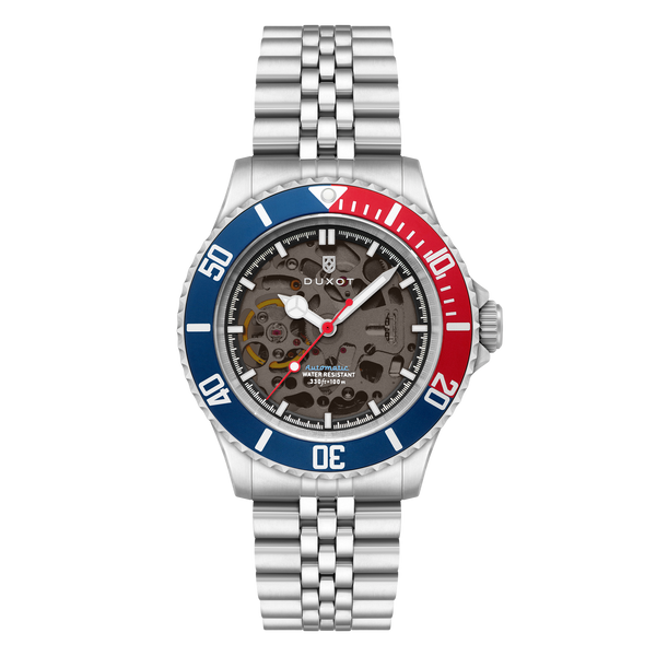 Dive Blue | Atlantica Skeleton Diver Automatic – Duxot Watches
