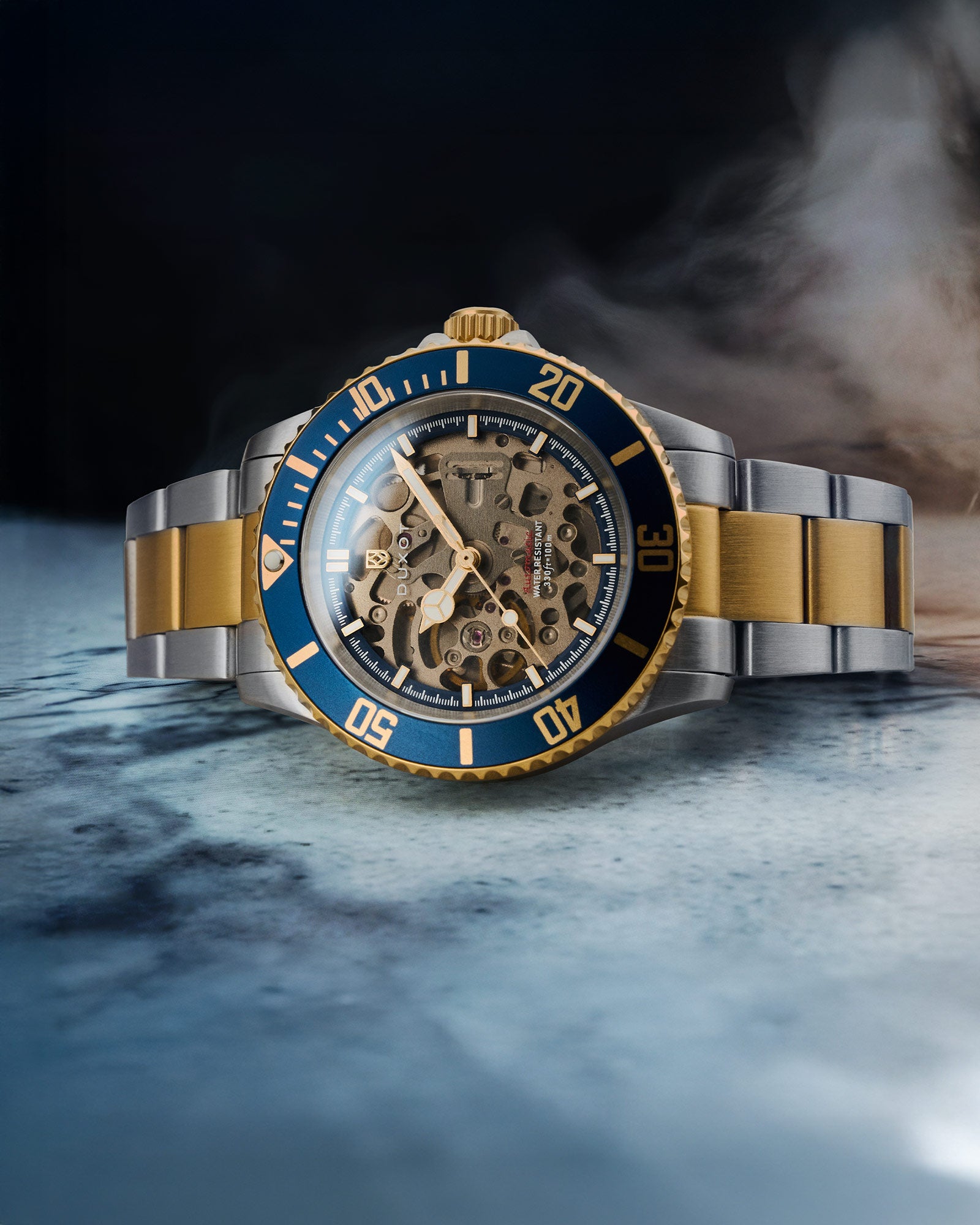 Skeleton diver watch online