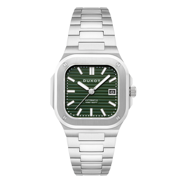 Sage Green | Quadrata Automatic – Duxot Watches
