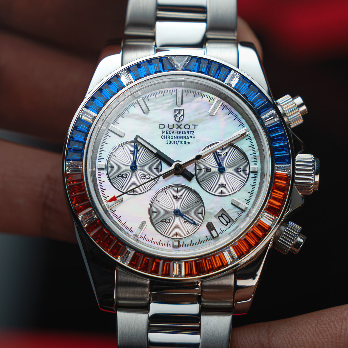 Accelero Rainbow Chronograph DX-2064 – Duxot Watches