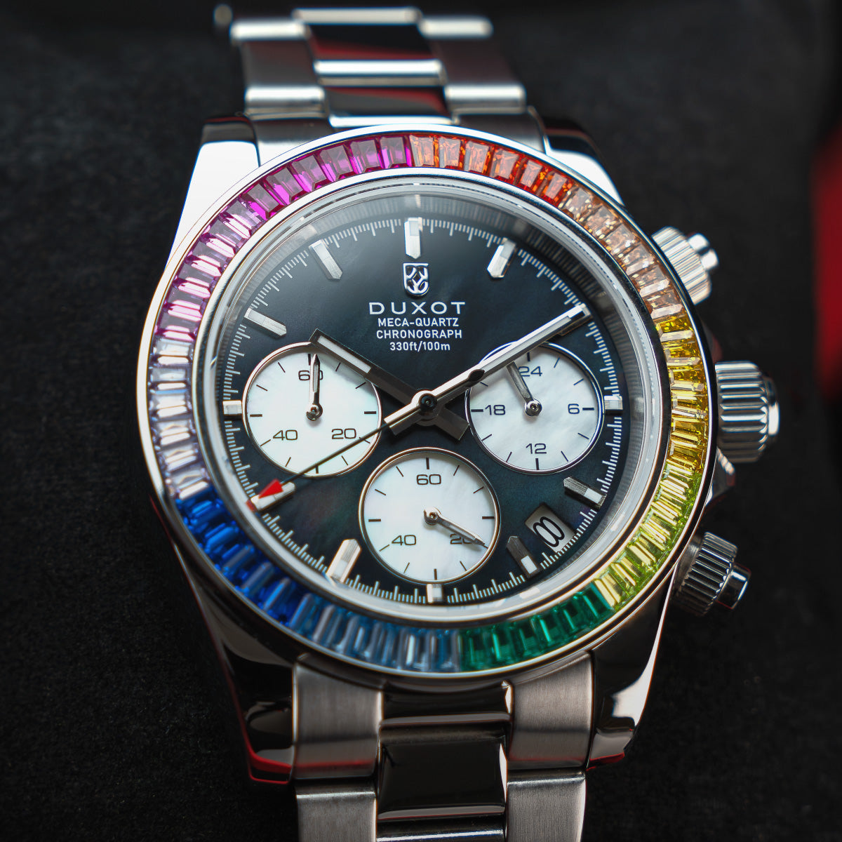 Accelero Rainbow Chronograph DX-2064 – Duxot Watches