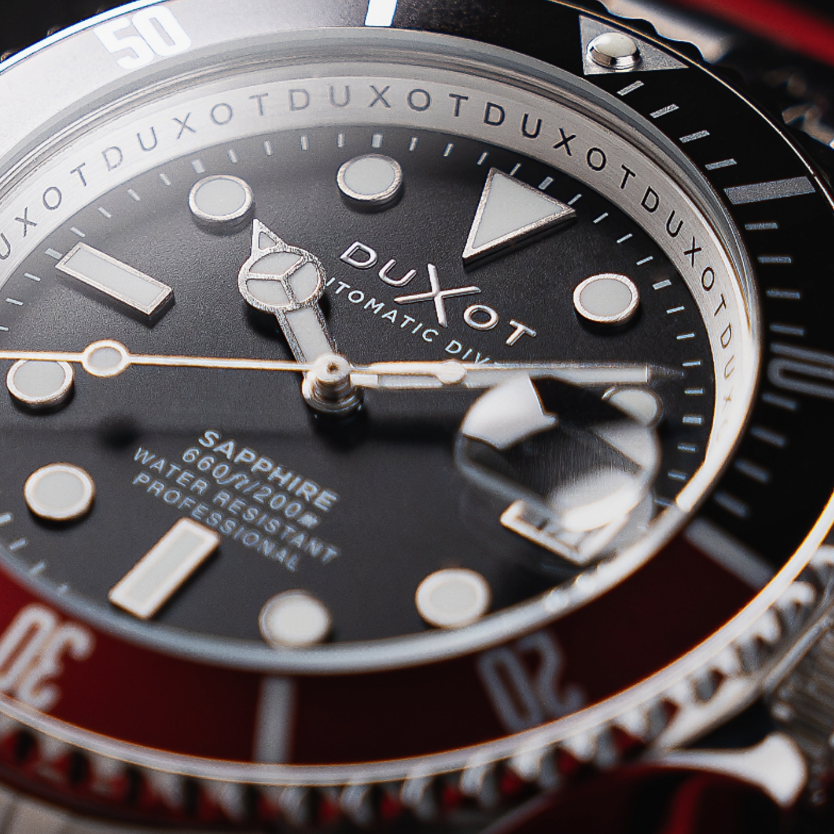 Jade Black | Atlantica Diver Automatic – Duxot Watches