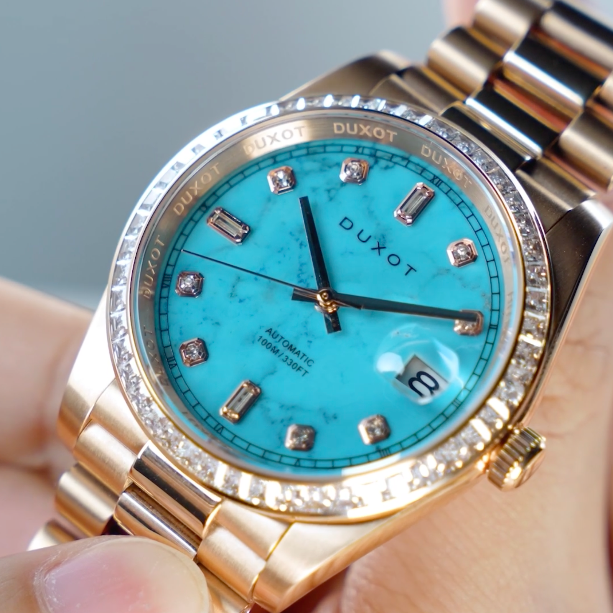 Turquoise | Serenata Automatic Limited Edition – Duxot Watches Turquoise | Serenata Automatic Limited Edition – Duxot Watches