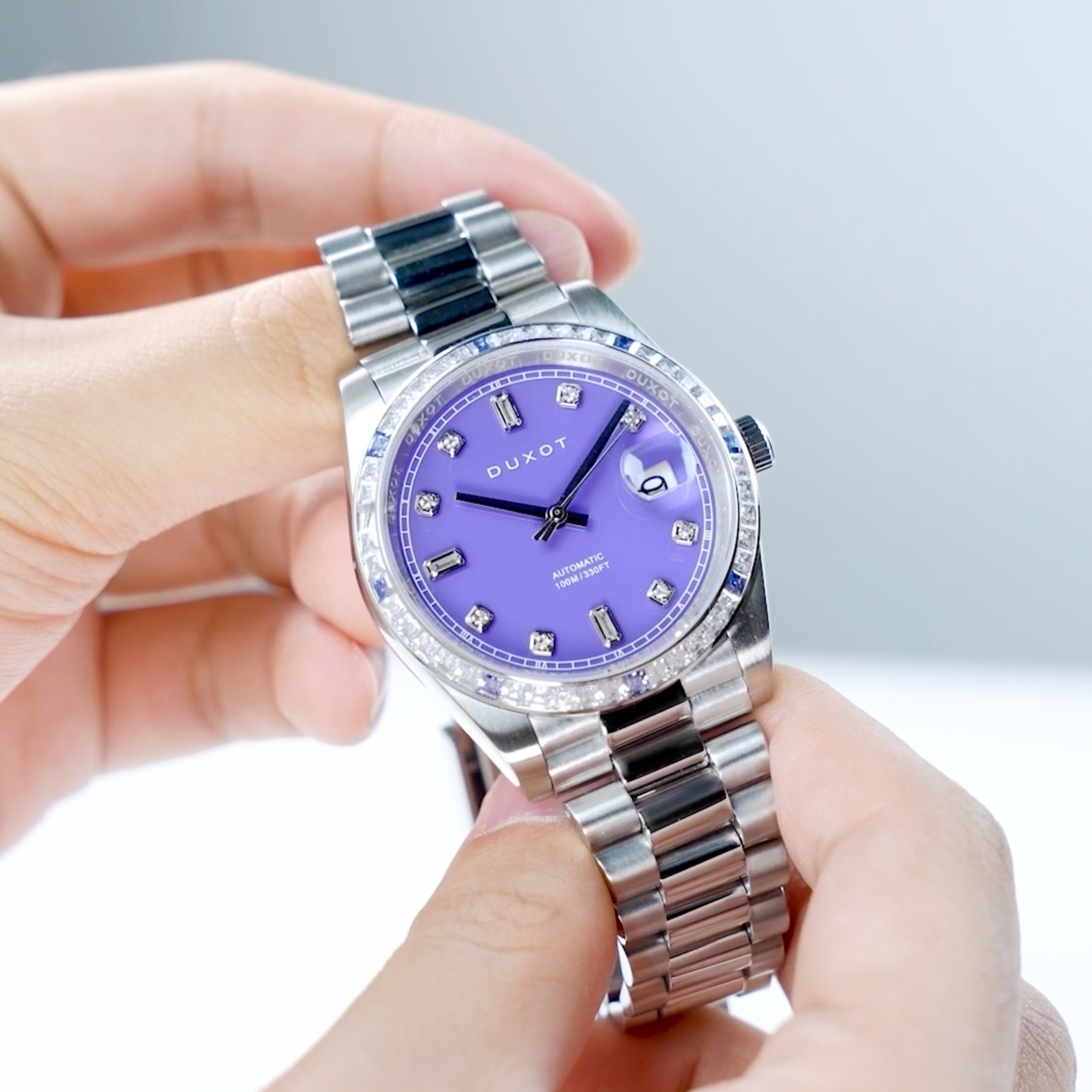 Purple Crystal | Serenata Automatic Limited Edition – Duxot Watches Purple Crystal | Serenata Automatic Limited Edition – Duxot Watches